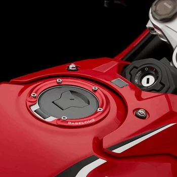 Para a Honda Rebel 500A /500 2017-2018-2019-2020-2021-2022-2023 Motocicleta Tampa do Tanque de Combustível de Enchimento de Proteção Guarnição Anel de Tampa Rebel500